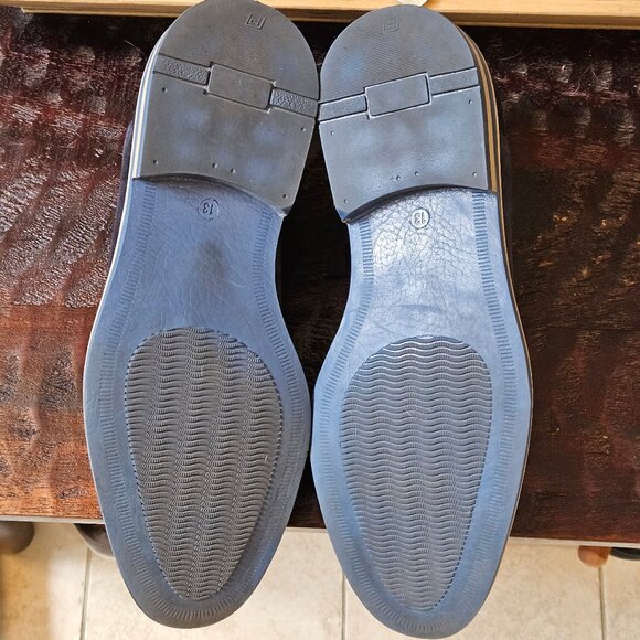 Joseph Abboud Men's Blue Suede Shoes, Sz 13 - Picture 7 of 16